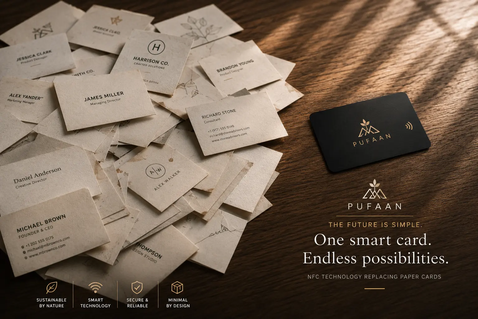 How NFC Business Cards are replacing paper cards